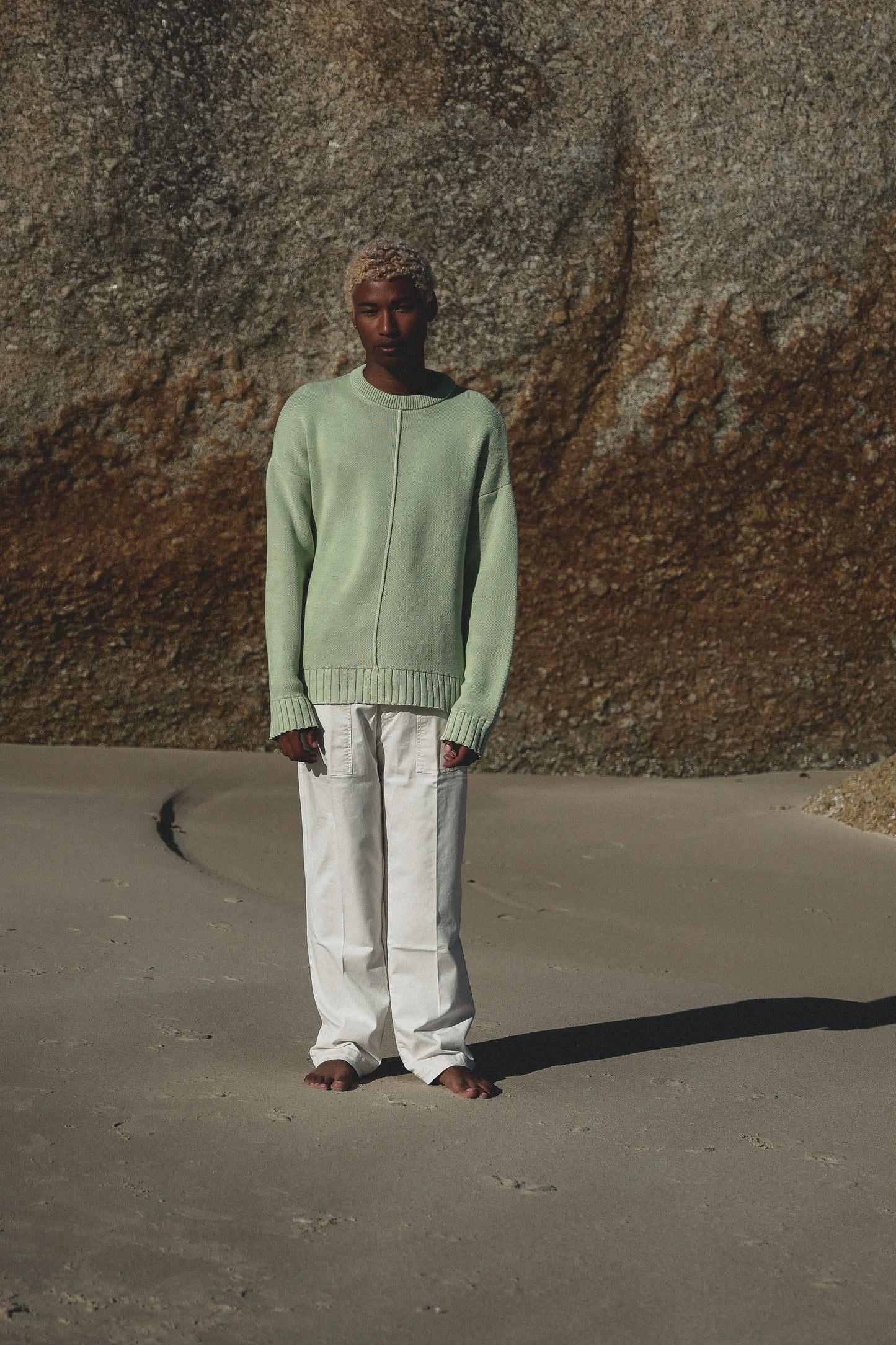 Heavy Knit Sweater - Pistachio