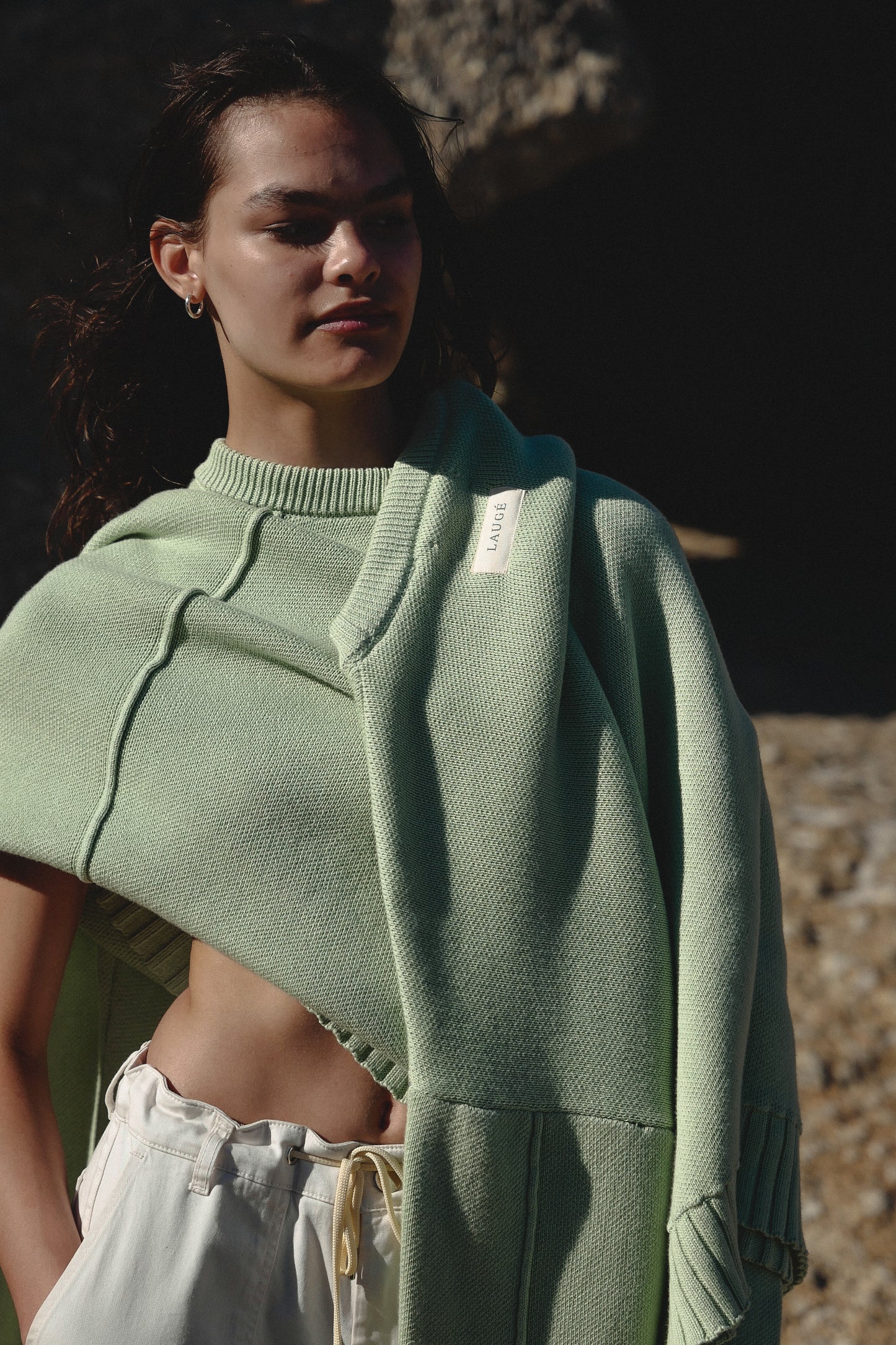 Heavy Knit Sweater - Pistachio